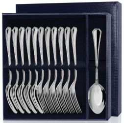 Серебряный столовый набор "Элегант" на 6 персон (6 предметов)