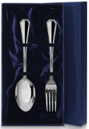 Серебряный столовый набор "Элегант" на 1 персону (2 предмета)