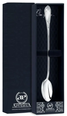 Серебряная ложка для напитков «Престиж»