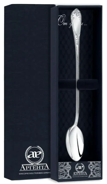 524ЛЖ00801 Серебряная ложка для напитков «Престиж»