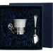 542НБ07801 Серебряный кофейный набор «Богема»