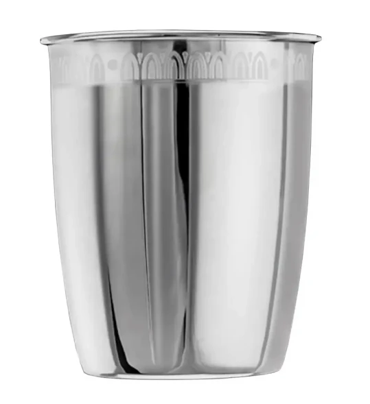 603СН05801_КД Серебряный детский стакан «Император»