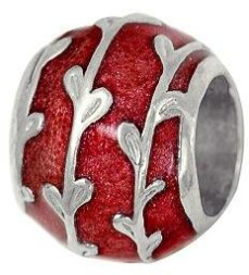 Серебряный шарм-подвеска