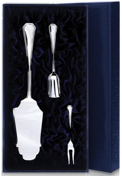 774НБ03801 Серебряный чайный набор "Элегант" 