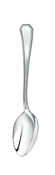 198НБ03801  Серебряный чайный набор "Элегант"на 6 персон (8 предметов)