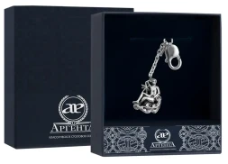 Серебряный брелок «Зодиак-Водолей»