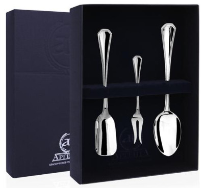 Серебряный чайный набор "Элегант" 