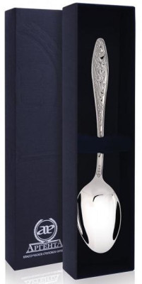 Серебряная десертная ложка «Морозко»