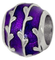 Серебряный шарм-подвеска