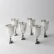 089НБ00801 Набор серебряных рюмок №1 из 6 предметов
