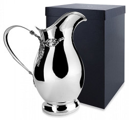 Серебряный кувшин «Листья»