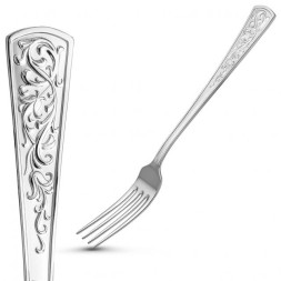 Серебряная столовая вилка «Стиль»