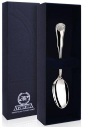 Серебряная кофейная ложка «Визит»