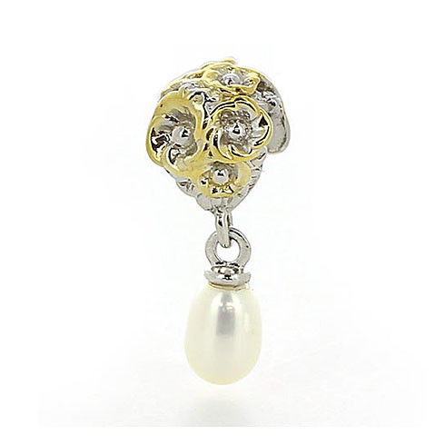 05-0290 Серебряный шарм-подвеска «Роса»