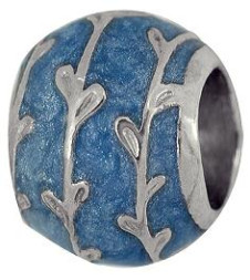 Серебряный шарм-подвеска