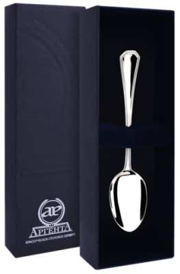 Серебряная кофейная ложка «Элегант»