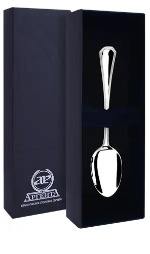 510ЛЖ07801 Серебряная кофейная ложка «Элегант»