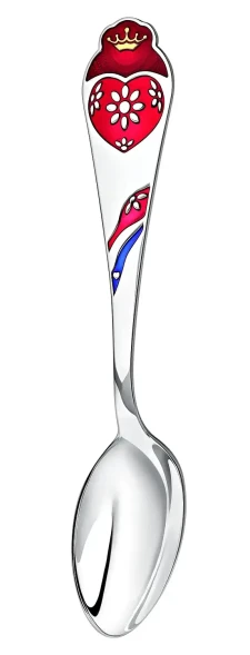 636НБ05808 Набор детского серебра с кружкой «Сердце»