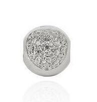 09-4013 Серебряный фиксатор на браслет «Сияние любви»