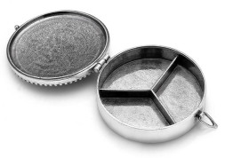 Серебряная таблетница