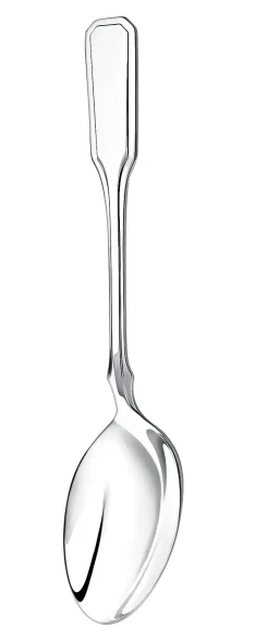 457НБ01801 Серебряный столовый набор «Русский» на 6 персон (24 предмета)