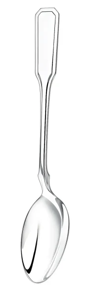 457НБ01801 Серебряный столовый набор «Русский» на 6 персон (24 предмета)