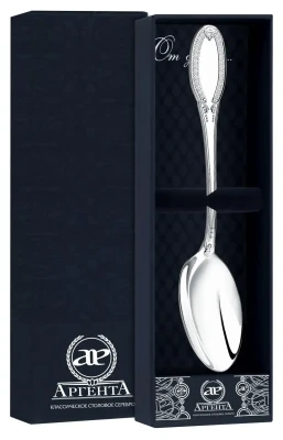 Серебряная чайная ложка «Император»