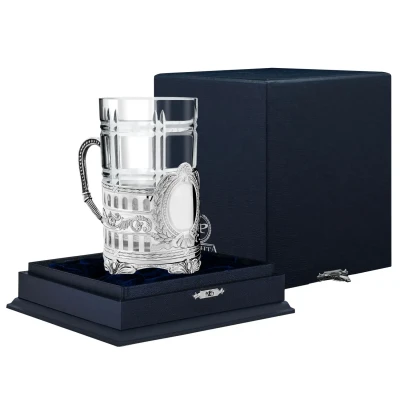 Серебряный подстаканник «Хозяин»