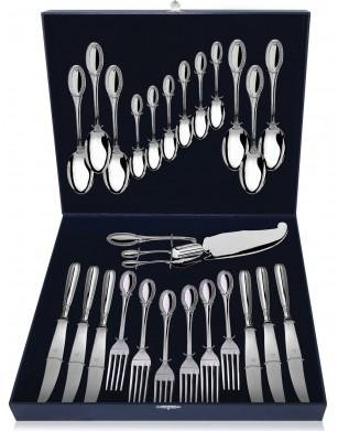 43192 Серебряный столовый набор «Император» 27 предметов