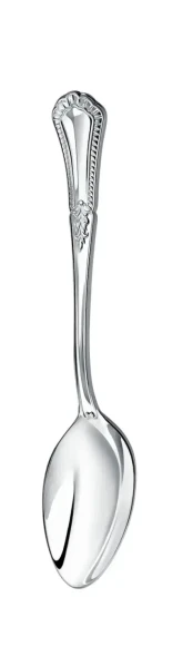 192НБ02801_синий Серебряный десертный набор "Фаворит" на 1 персону (3 предмета)