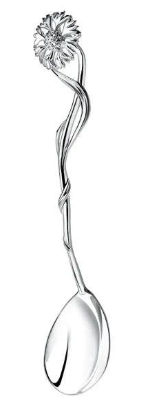 160НБ03801 Набор серебряных чайных ложек «Цветы России»