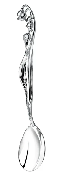 160НБ03801 Набор серебряных чайных ложек «Цветы России»