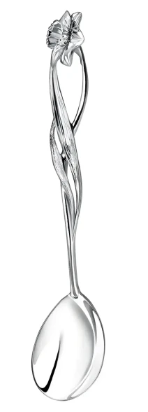 160НБ03801 Набор серебряных чайных ложек «Цветы России»