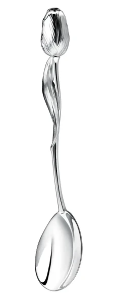 160НБ03801 Набор серебряных чайных ложек «Цветы России»