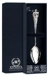 Серебряная чайная ложка «Монарх»