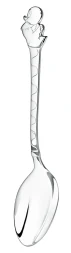 Серебряная детская ложка «Утенок»