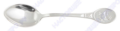 930747-2 Серебряная чайная ложка «Знак Зодиака Телец»