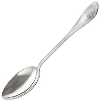 930588 Серебряная десертная ложка «Отечество»