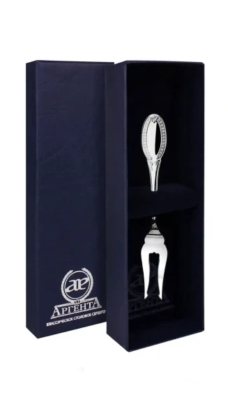 180ВЛ17801 Серебряная вилка для лимона «Император»