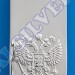 207ЗЖ10801 Серебряный зажим для денег «Герб»