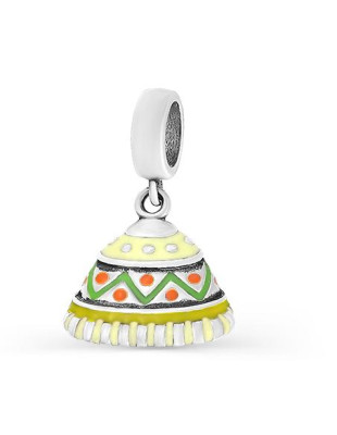 3621030358-2 Серебряный шарм-подвеска