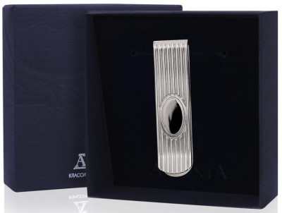 Серебряный зажим для денег