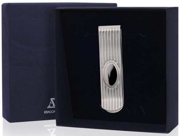 296ЗЖ10001 Серебряный зажим для денег