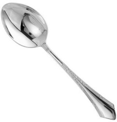 Серебряная десертная ложка «Элегант»
