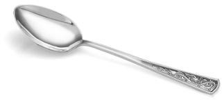 930900 Серебряная кофейная ложка «Стиль» с чернением