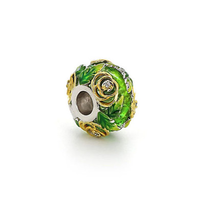 06-40 Pd006 Серебряный шарм-подвеска «Волшебный аромат»