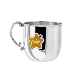 Набор детского серебра «Звезда» с вилкой для мальчика