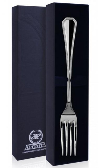 127ВЛ01801 Серебряная столовая вилка «Элегант»