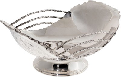 400-2 Серебряная конфетница в подарочном футляре