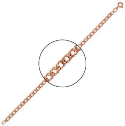 Цепь с золочением